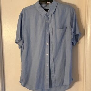 Vince Casual Light Blue Button Down Shirt